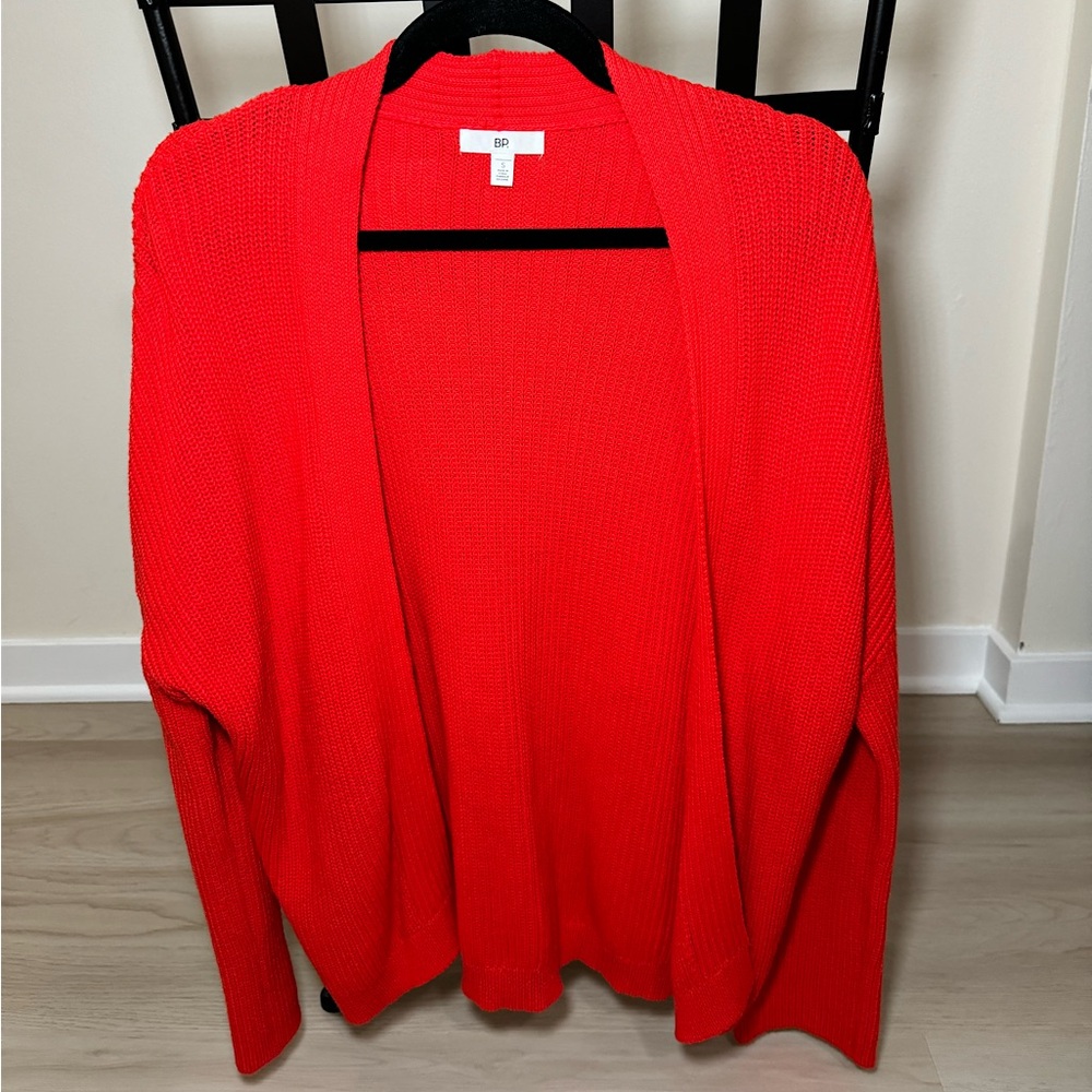 Nordstrom BP. Women’s Red Cardigan Size Small